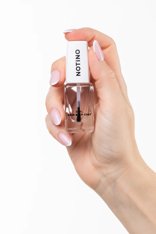 Notino Nail Care Dvojitý podkladový a vrchný lak podkladová a vrchná vrstva na nechty