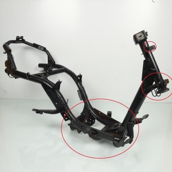 Quadro de substituição original para scooter Peugeot 125 Elyseo de 1999 a 2004 VGAG2AB00 - MFPN: VGAG2AB00-222918-1O