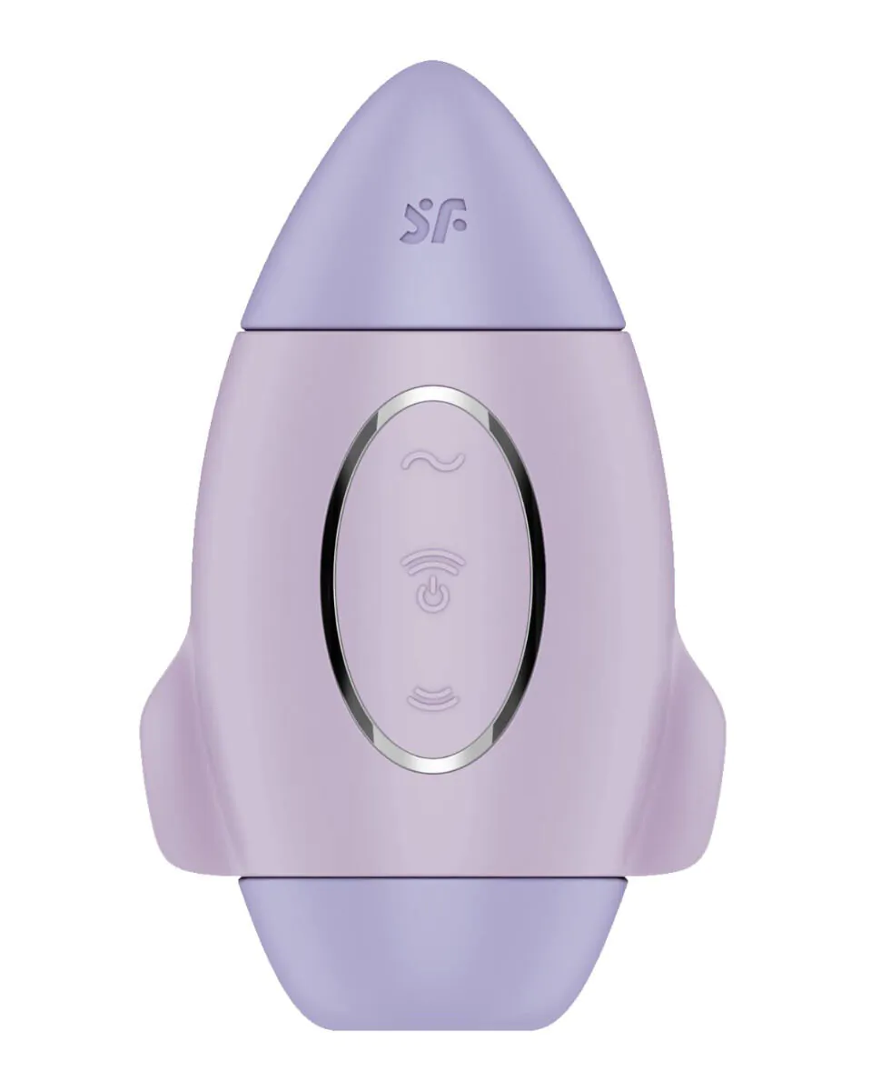 Satisfyer Mission Control Violet- masażer łechtaczki 1szt.