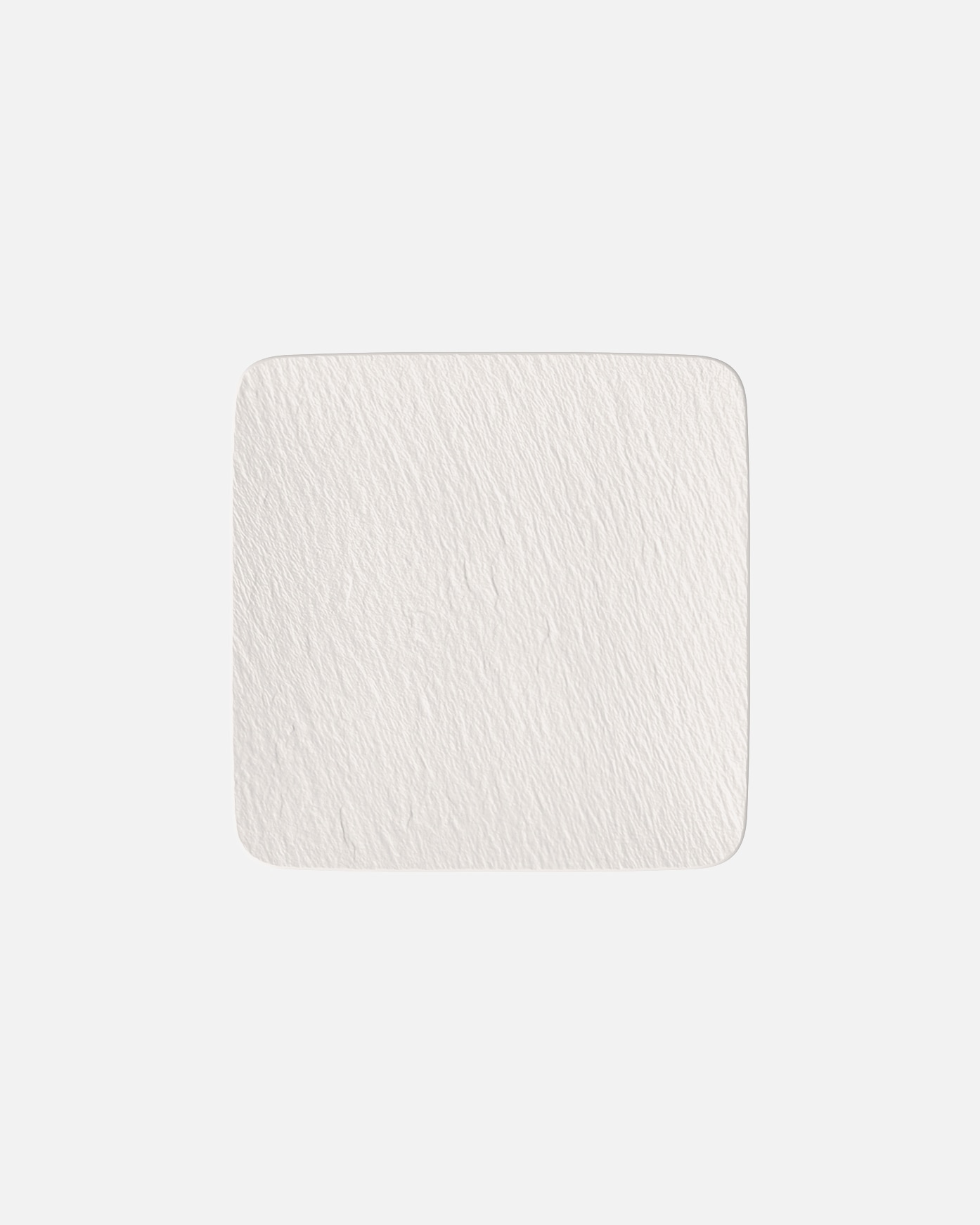 Servírovací talíř Villeroy & Boch, čtvercový/gurmánský talíř, model Rock blanc - 1 kus
