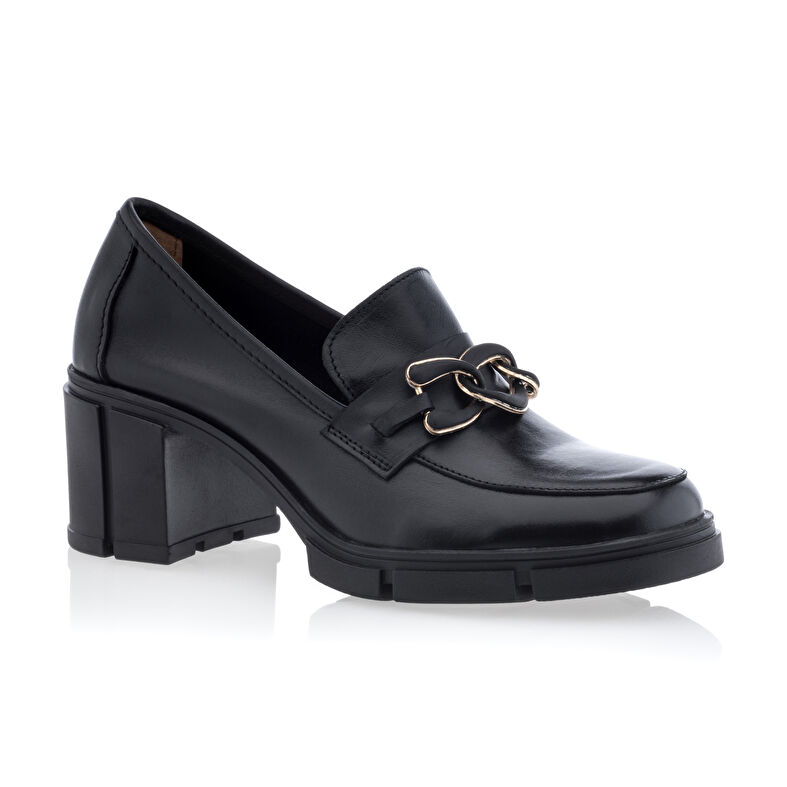 Damskie czarne mokasyny/buty żeglarskie