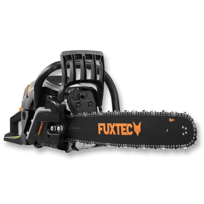 Motosierra de gasolina FUXTEC FX-KS262 - 61,5 cc, 20 pulgadas, edición negra