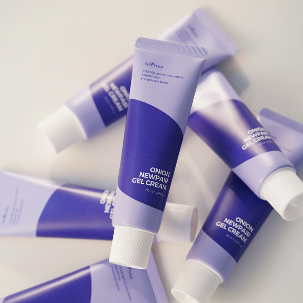 Crème visage Isntree à l'oignon, crème gel Newpair - 50 ml
