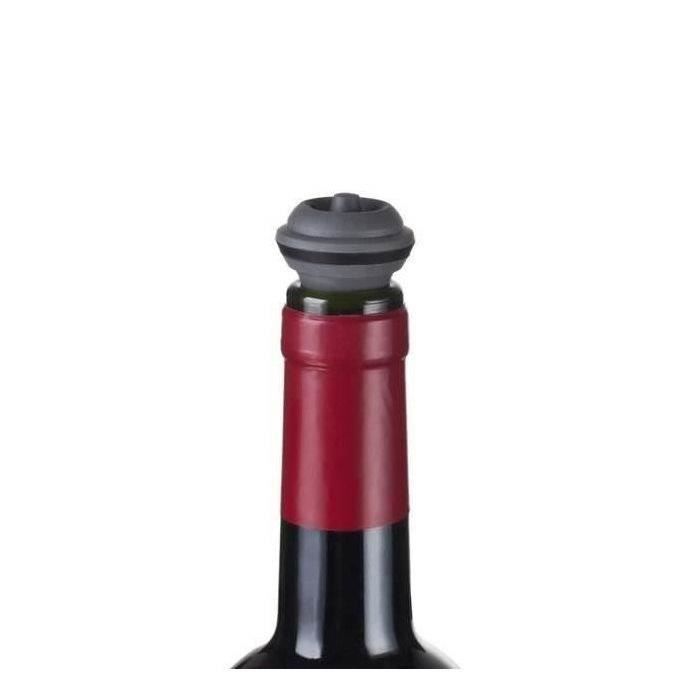 VACUVIN - Lot de 2 bouchons - Wacuum Wine Stoppers