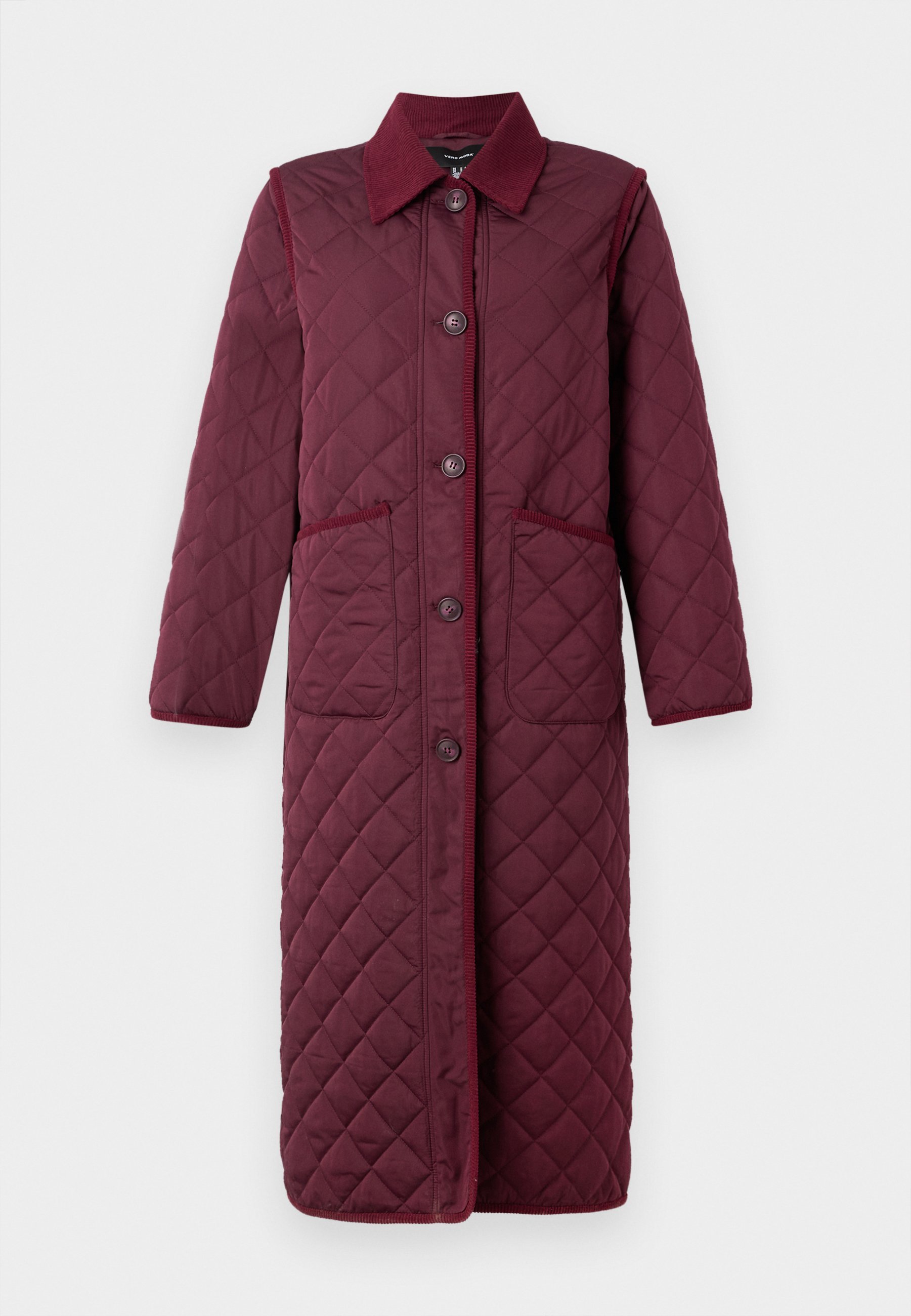 Vero Moda VMEMILY LONG - Winterjas - wijnproeverij