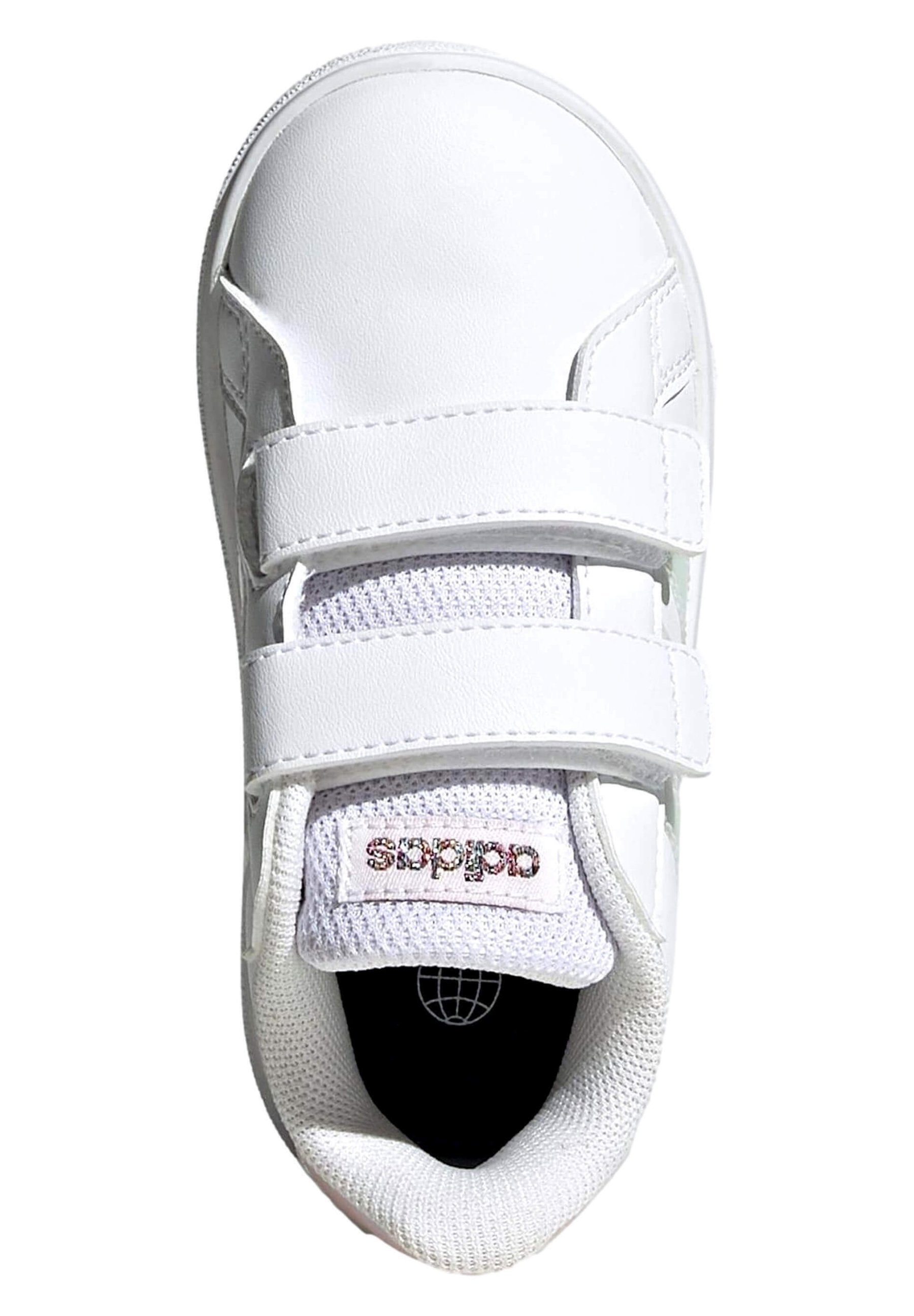 adidas Sportswear GRAND COURT LIFESTYLE HOOK AND LOOP - Sneakers - wit