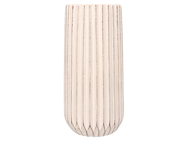 Wazon ceramiczny Toscania 24,5 cm biały
