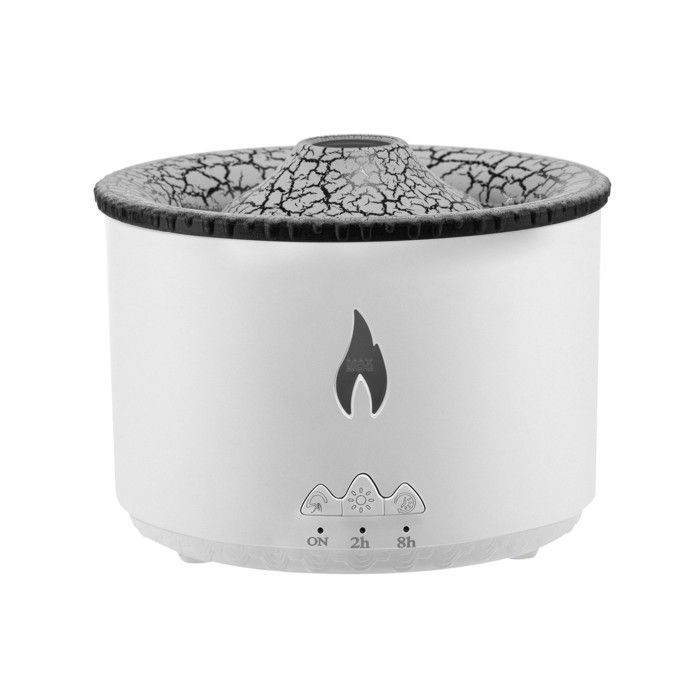 Humidificador de llama de simulación creativa, máquina de aromaterapia volcánica, máquina de aromaterapia de llama para aceites esenciales