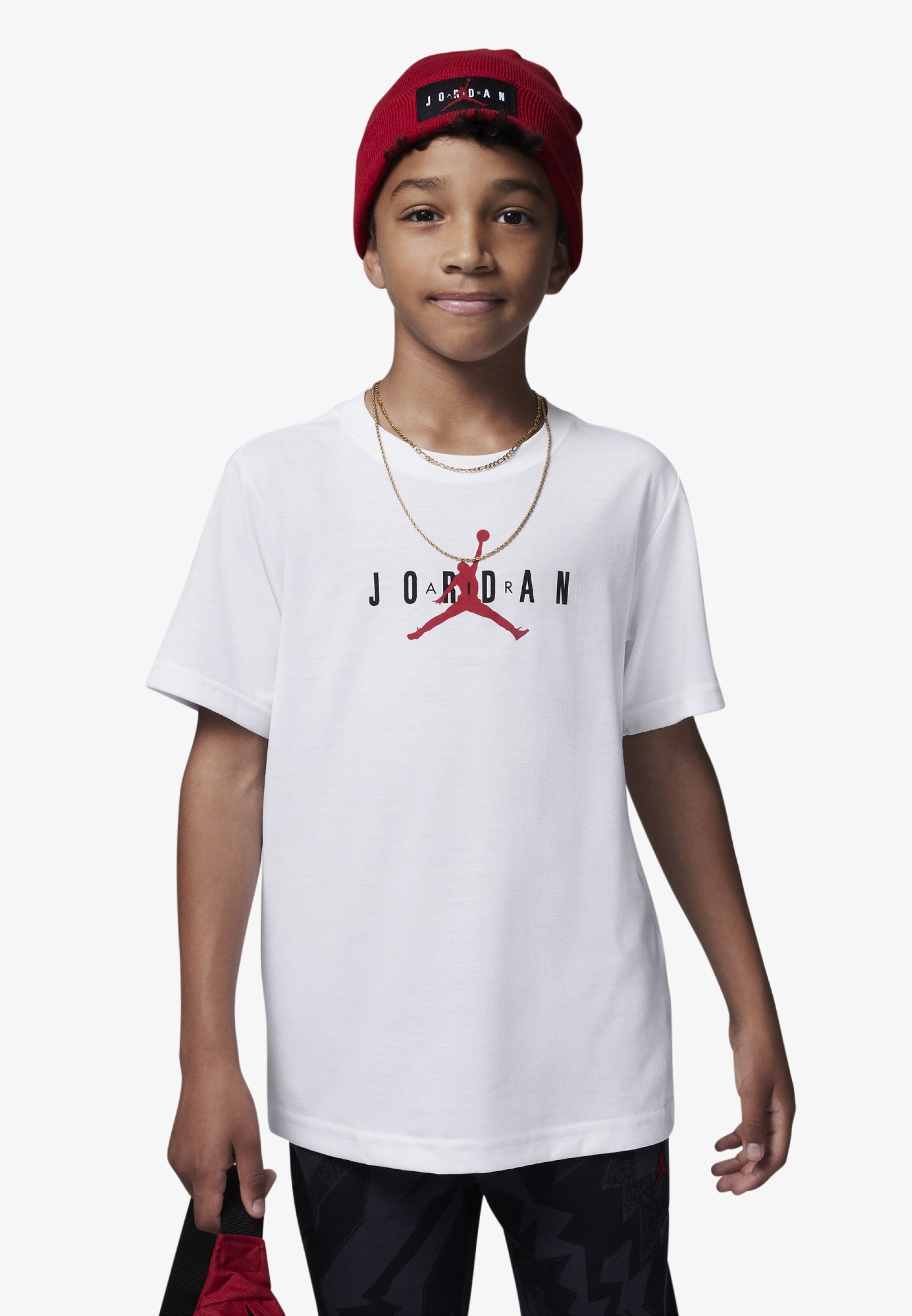 Jordan JUMPMAN - Tričko s potlačou - biele