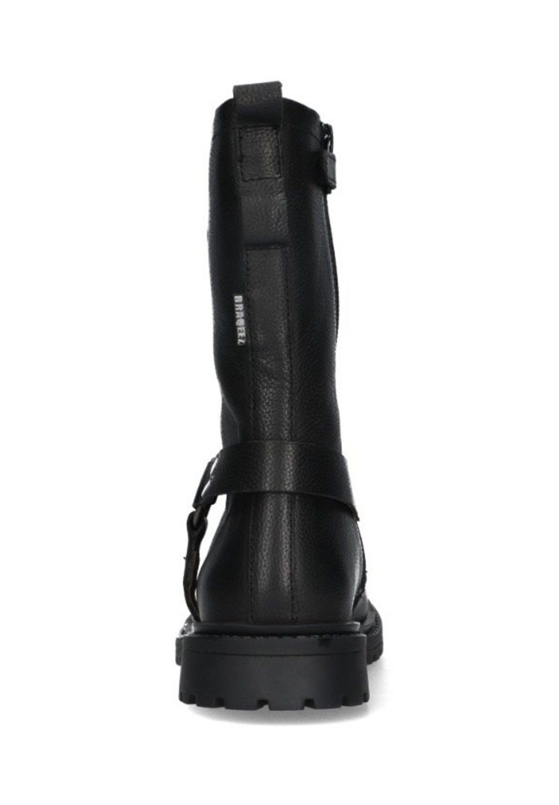 Braqeez MAVE MILES – Cowboy-/Biker-Stiefelette – Schwarz