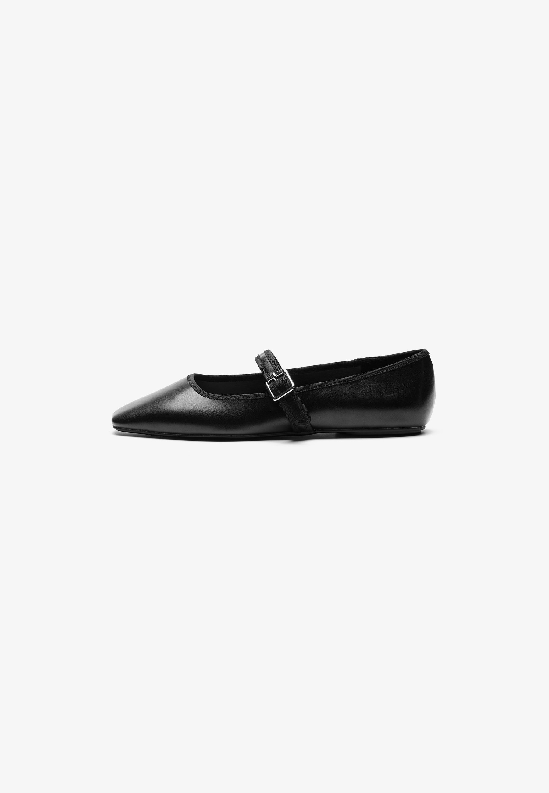 Ballerine Anna Field Wide Fit con cinturino alla caviglia - nere