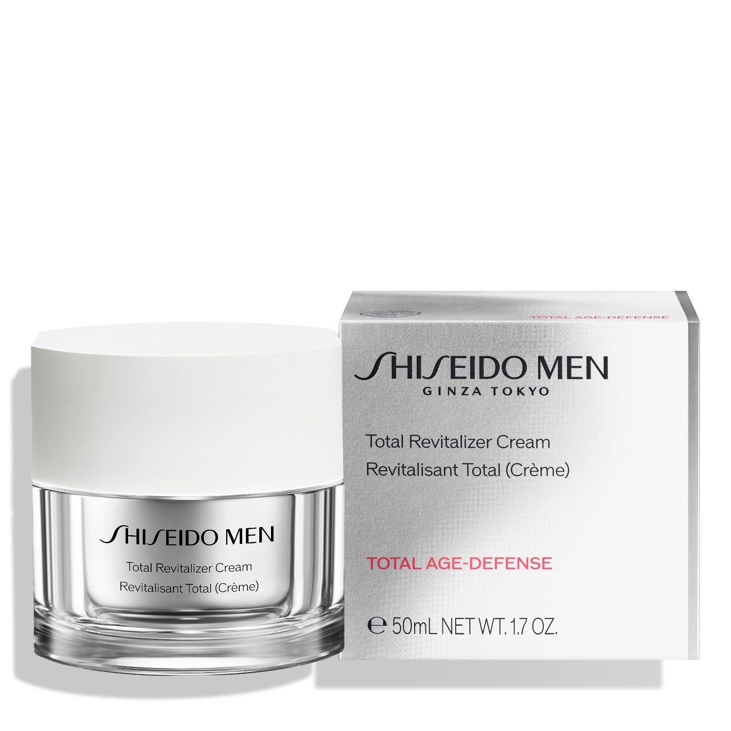 Shiseido Gesichtscreme SHISEIDO MEN Total Revitalizer Cream - 50 ml