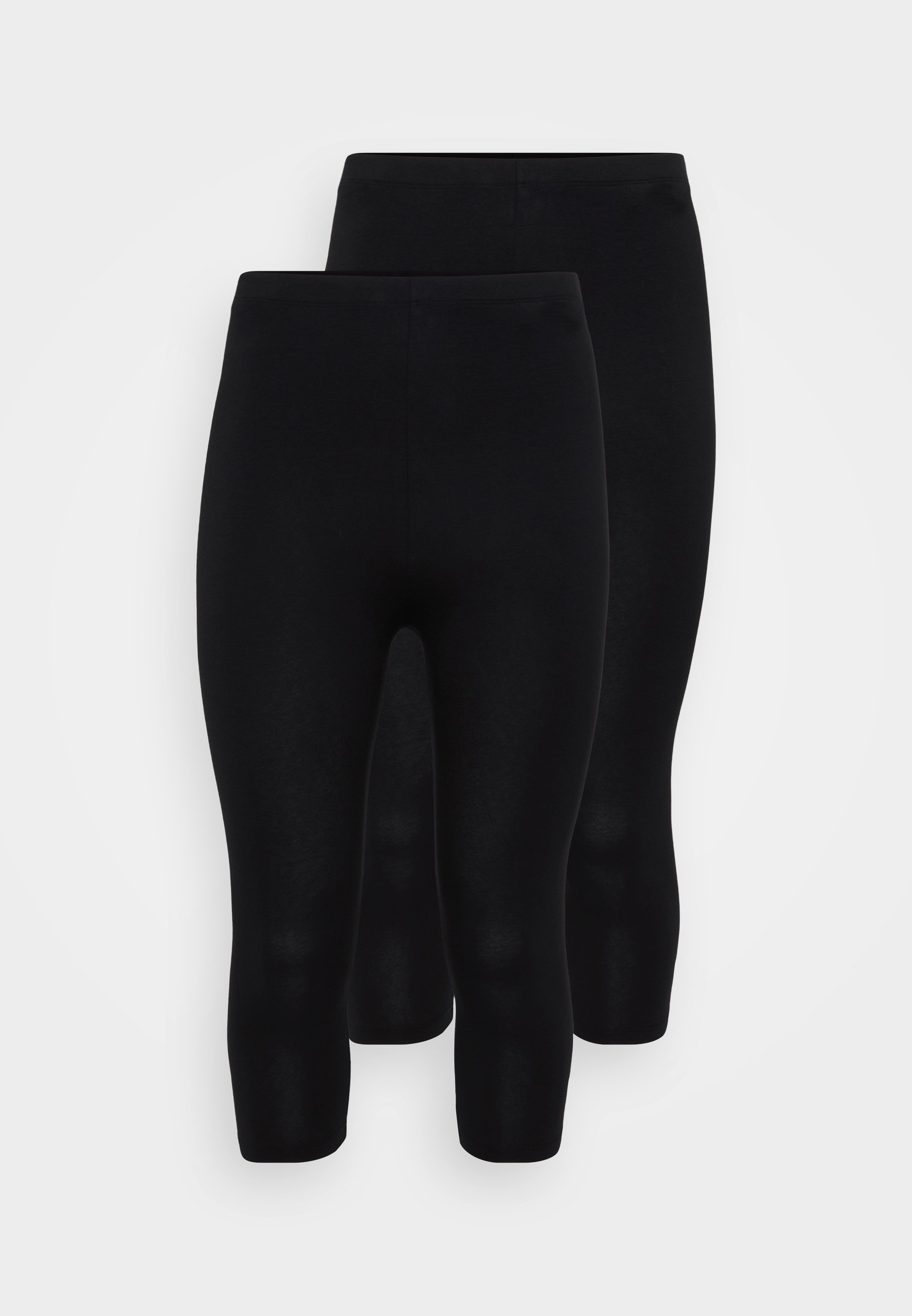 Even&Odd Curvy 2-pack - Leggings - Broek - zwart