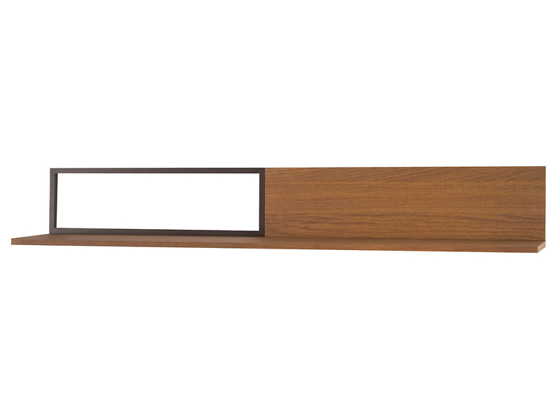 Półka ścienna Pratto-35 180 cm dąb rustical