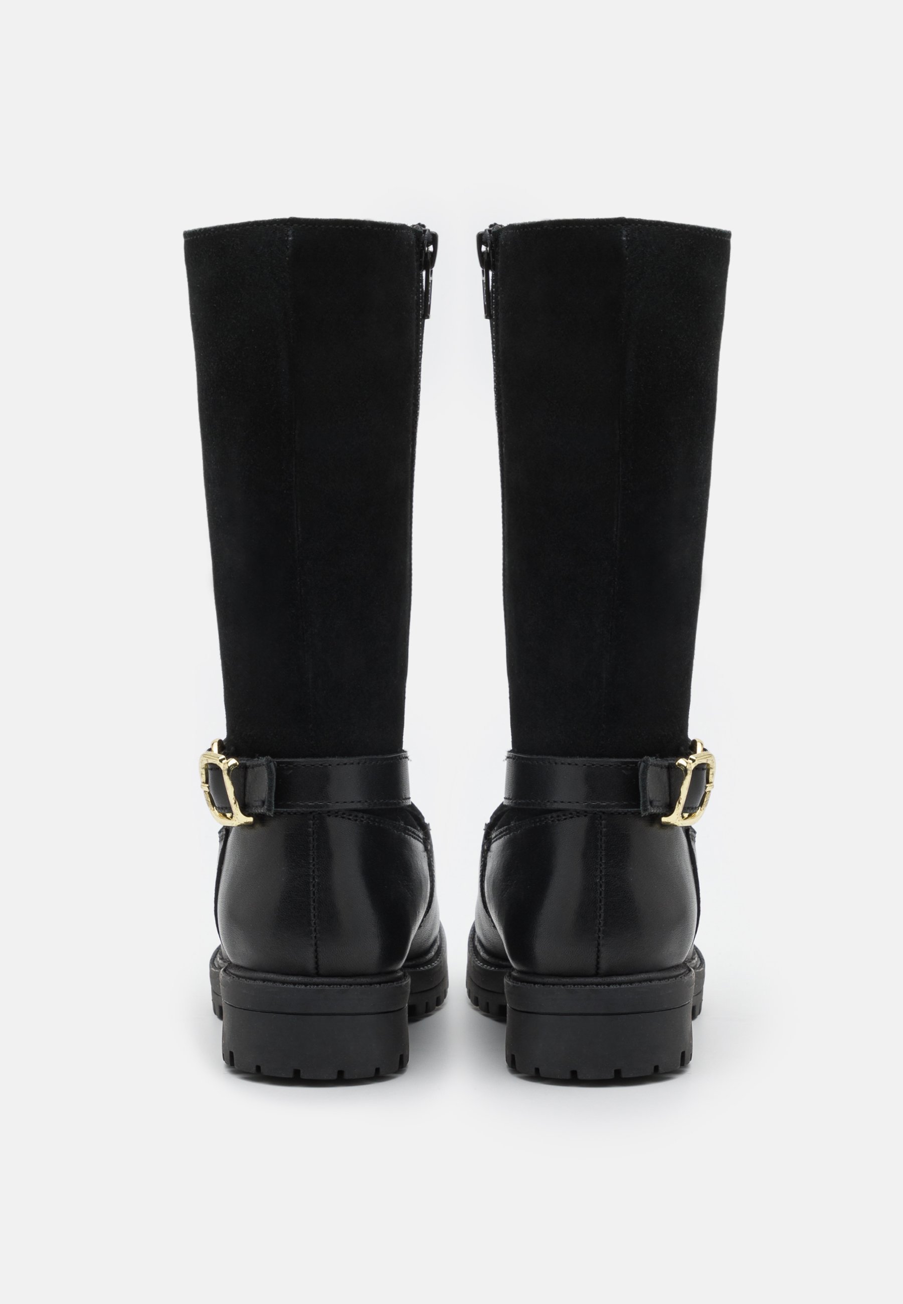 Bottes Friboo en cuir noir