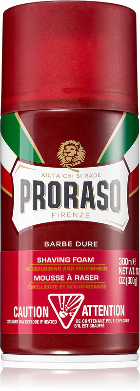 Поживна піна для гоління Proraso Coarse Beards