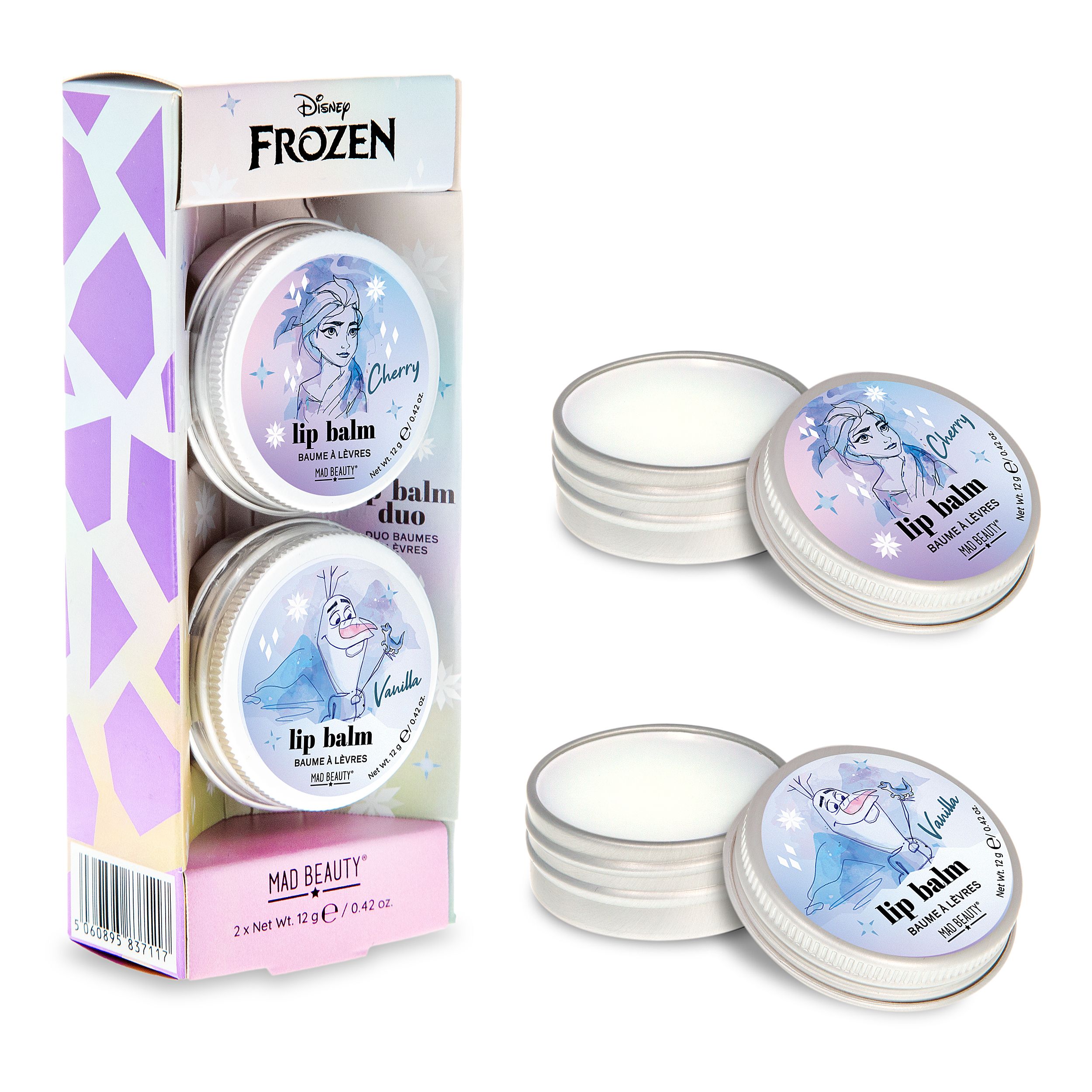 Frozen Duo Balm Set Balzami za usne, hidratantne kreme i njega