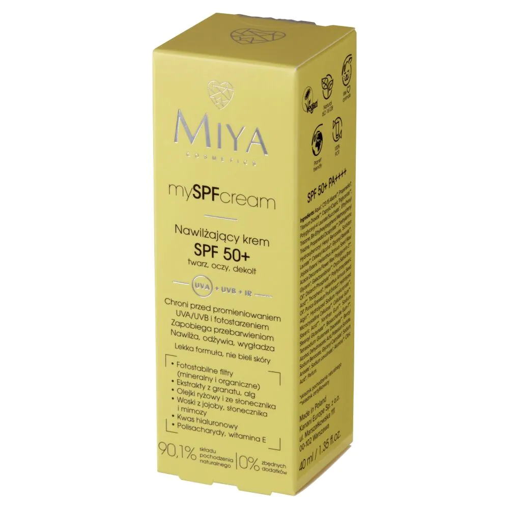 Miya MySPF Cream Nawilżający krem SPF 50+