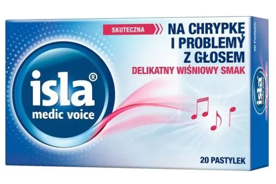 Isla Medic Voice, Pastylki do ssania