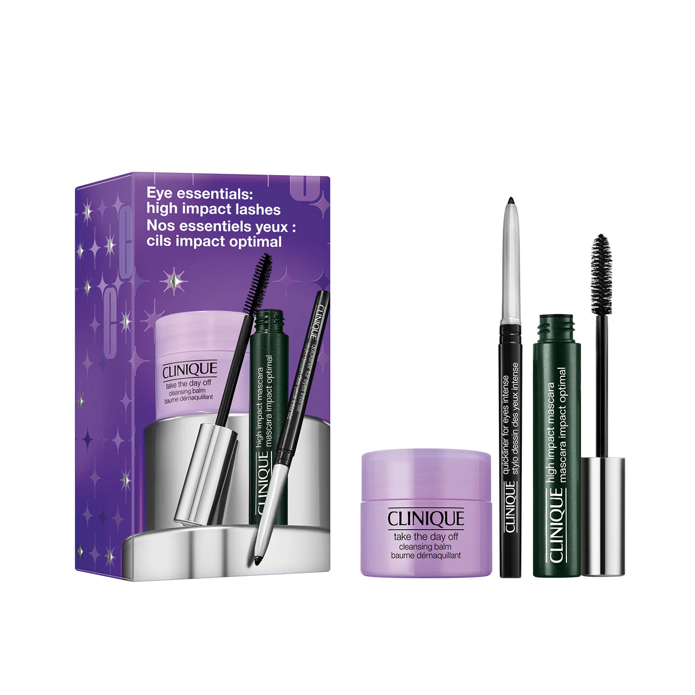 Mascara Set - Clinique Eye Essentials: High Impact Lash - Cofanetto Make Up, Mascara, Eyeliner