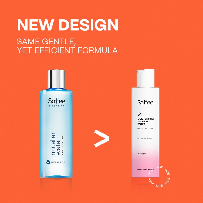 Saffee SensiDerm хидратантна мицеларна вода за суву и осетљиву кожу