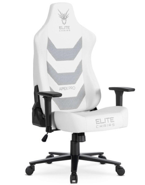 Fotel Gamingowy Obrotowy Ergonomiczny Biurowy Krzesło Dragon APEX Biały
