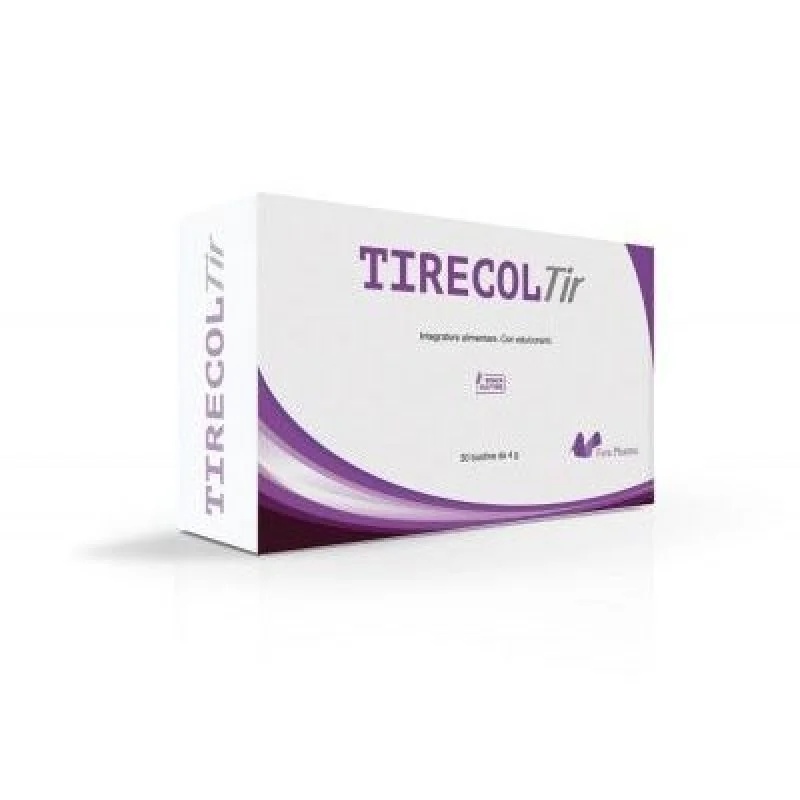 Suplemento alimentar para a glândula tireoide Tirecol Tir 30 sachês