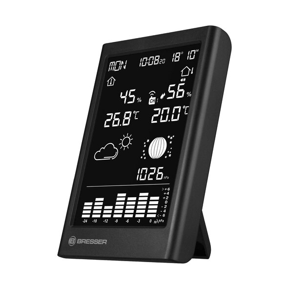 MeteoTemp TBV draadloos weerstation, verticaal