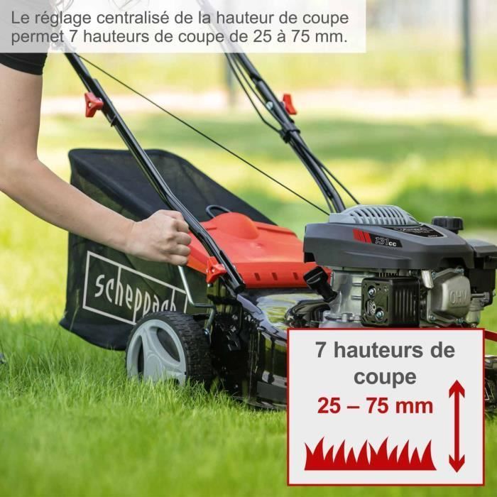 Cortador de grama manual 3 em 1 - MP132-42 - 42 cm - 131 cc - SCHEPPACH