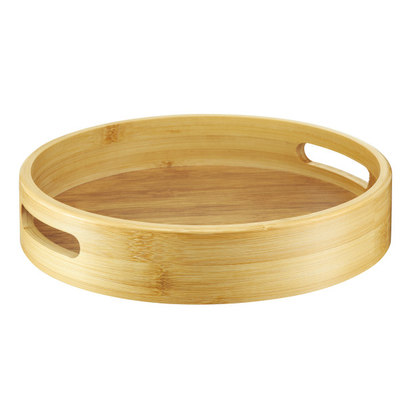 Taca bambusowa Natural 29,5 cm AMBITION