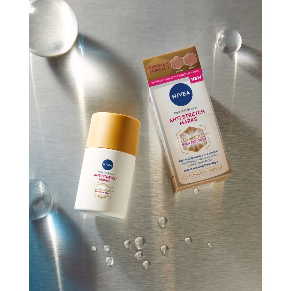 Nivea Luminous 630® Even Skin Tone - Oil Serum do ciałaanti stretch marks 100 ml