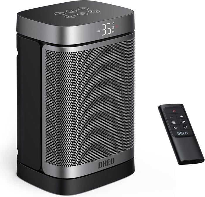 Chauffage d'appoint - Dreo - Atom One - Électrique - 1500 W - Thermostat électronique