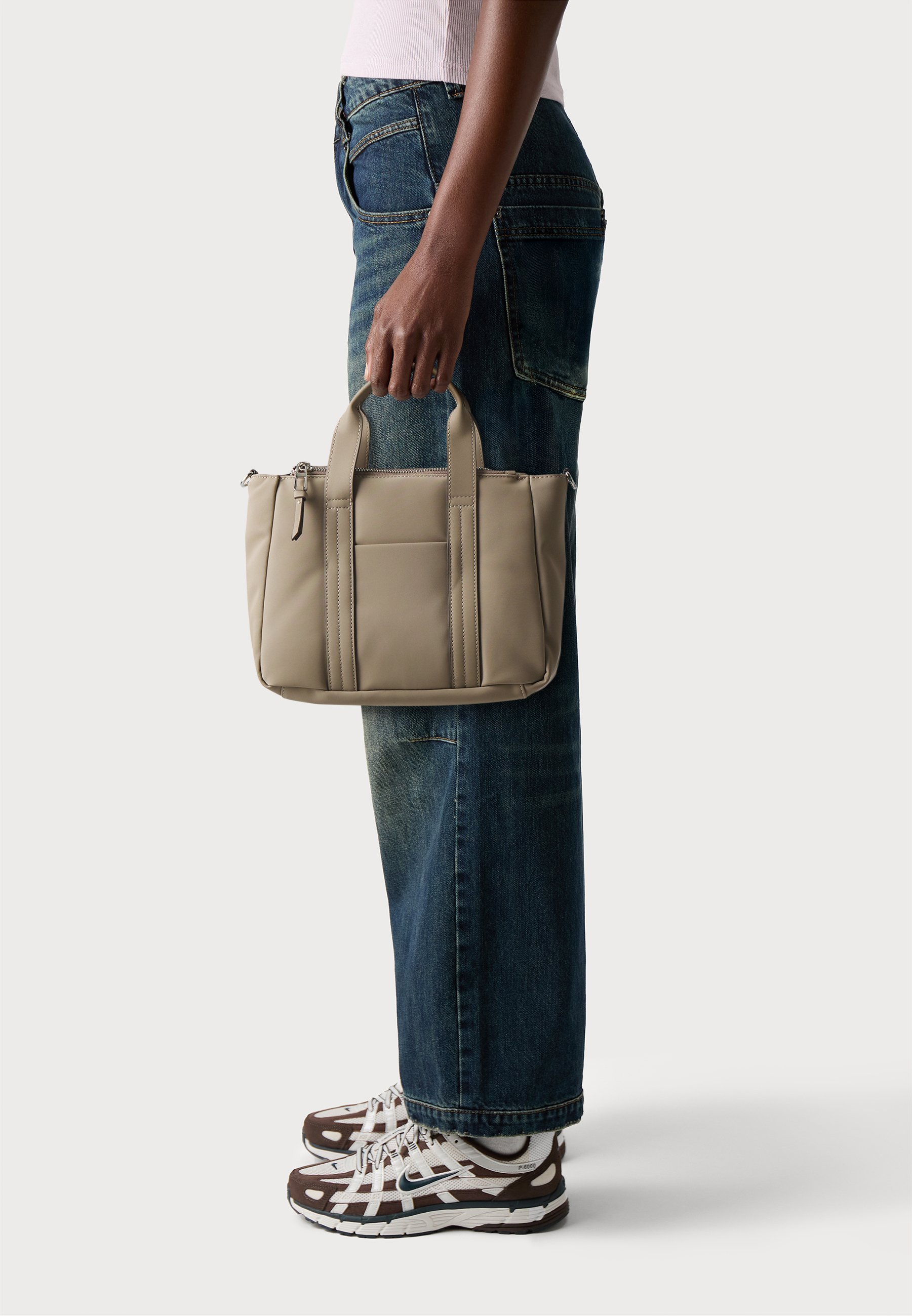 PARFOIS MAMACITA - Borsa shopper - tortora