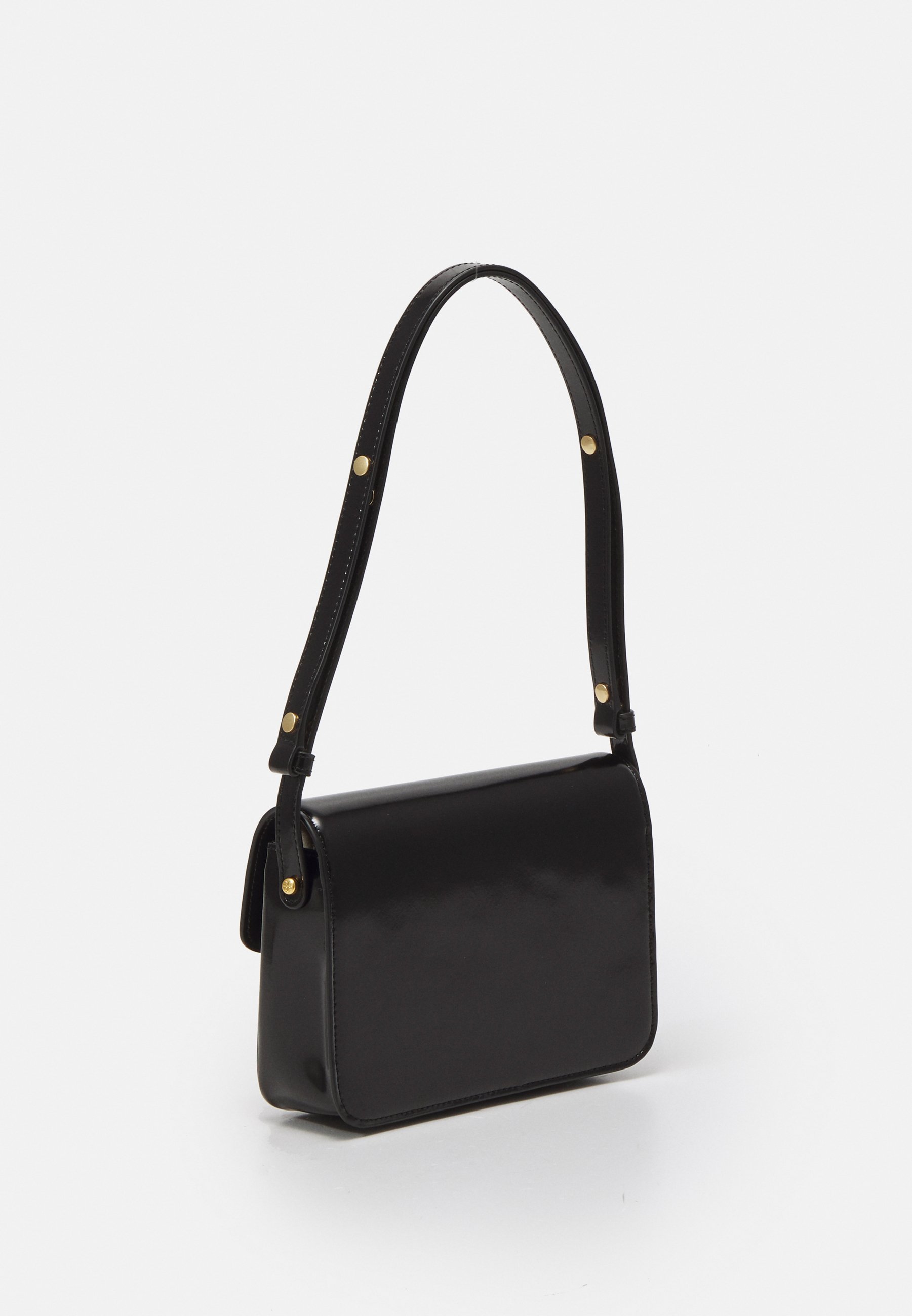 Borsa a tracolla convertibile Tory Burch ROBINSON SPAZZOLATO - Borsa a tracolla - nera