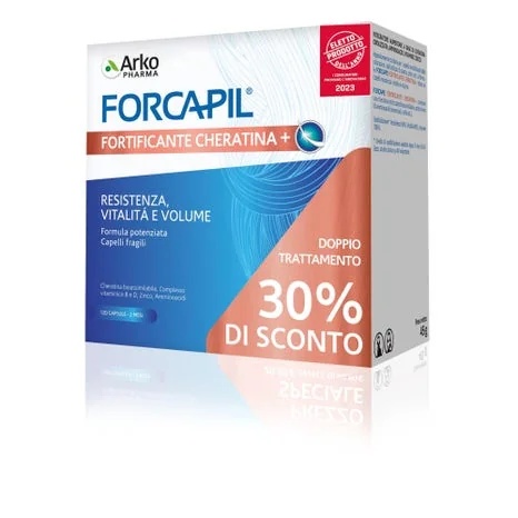 FORCAPIL Forcapil Versterkende Keratine+ Promo 120 capsules Bipack