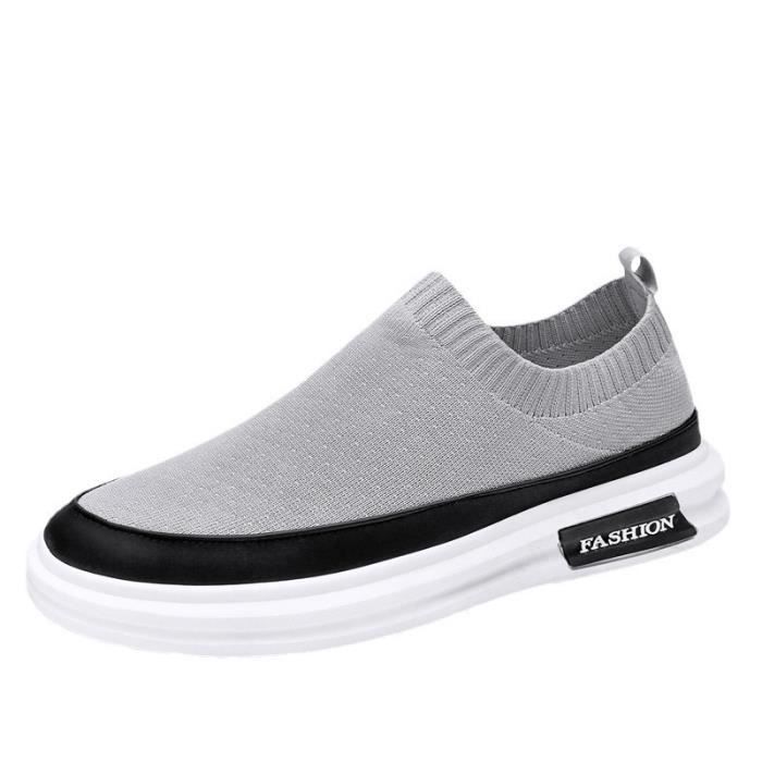 Men's Breathable Mesh Sports Shoes - AY™ - Grey - Tennis - Adult - Synthetic