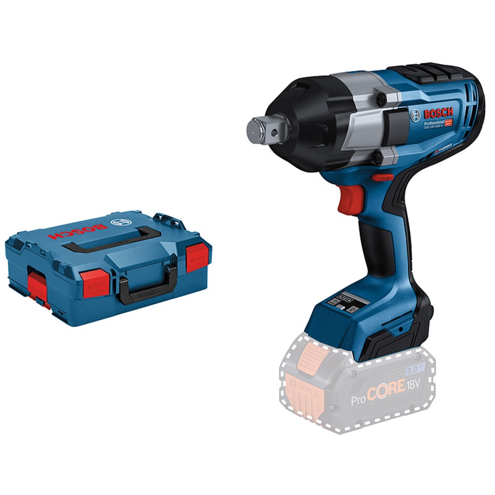 BOSCH 18V BITURBO 3/4 Zoll Akku-Schlagschrauber GDS 18V-1050 H Skin 0.601.9J8.501