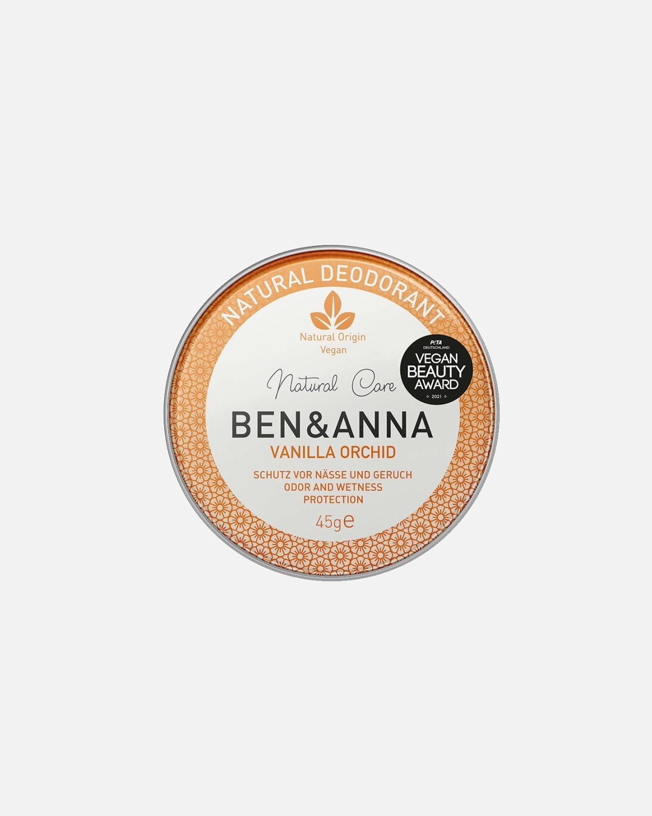 Ben & Anna Deodorant Deocream Vanilla Orchid - 45 g