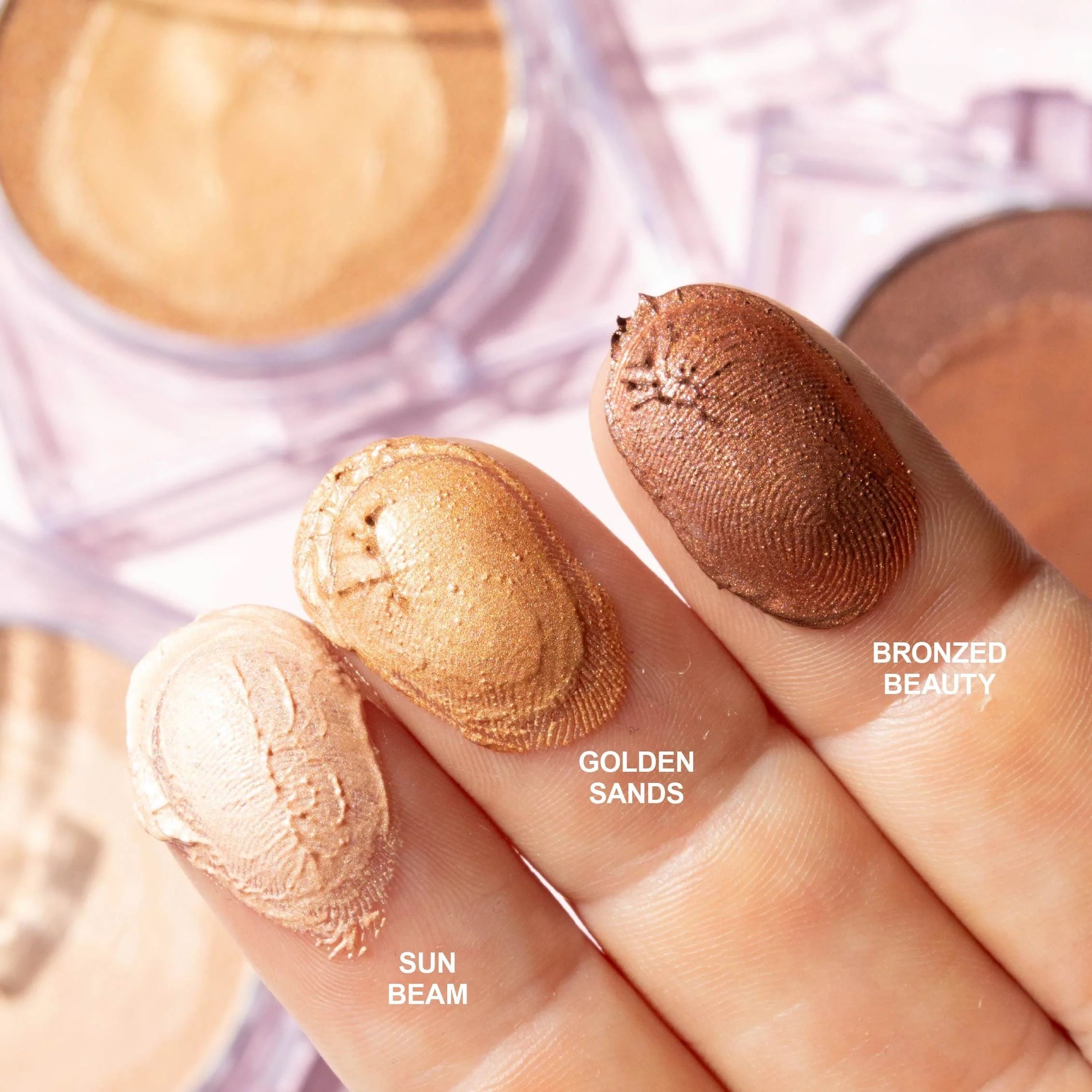 Sundrenched Glow Balm kremasti hajlajter Hajlajteri