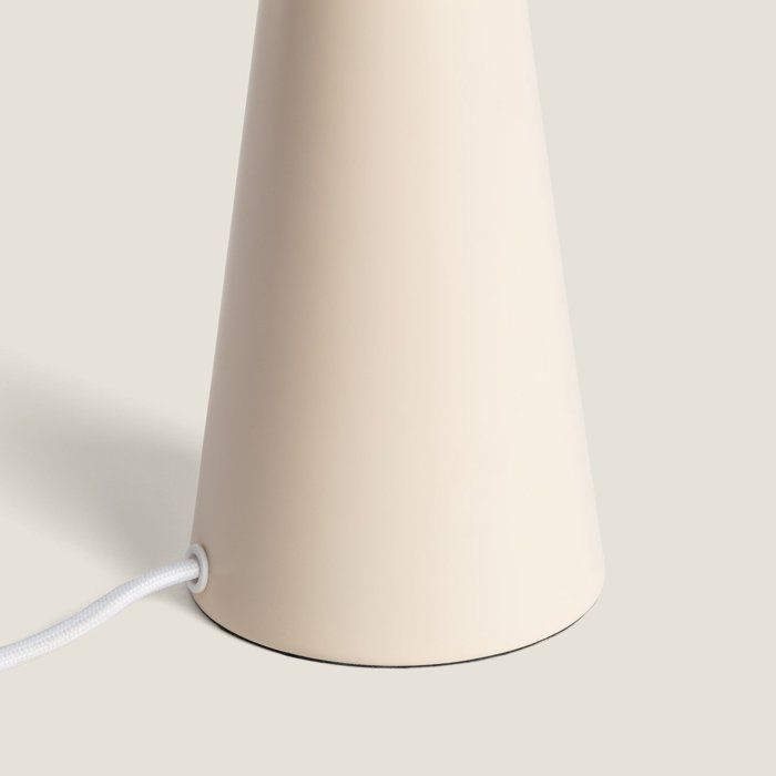 Lampe à Poser Métal Irmah Beige