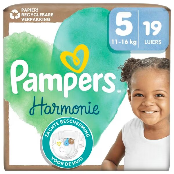 Pampers Harmonie pelene veličine 5, veličina 5 (11-16 kg), 19 komada
