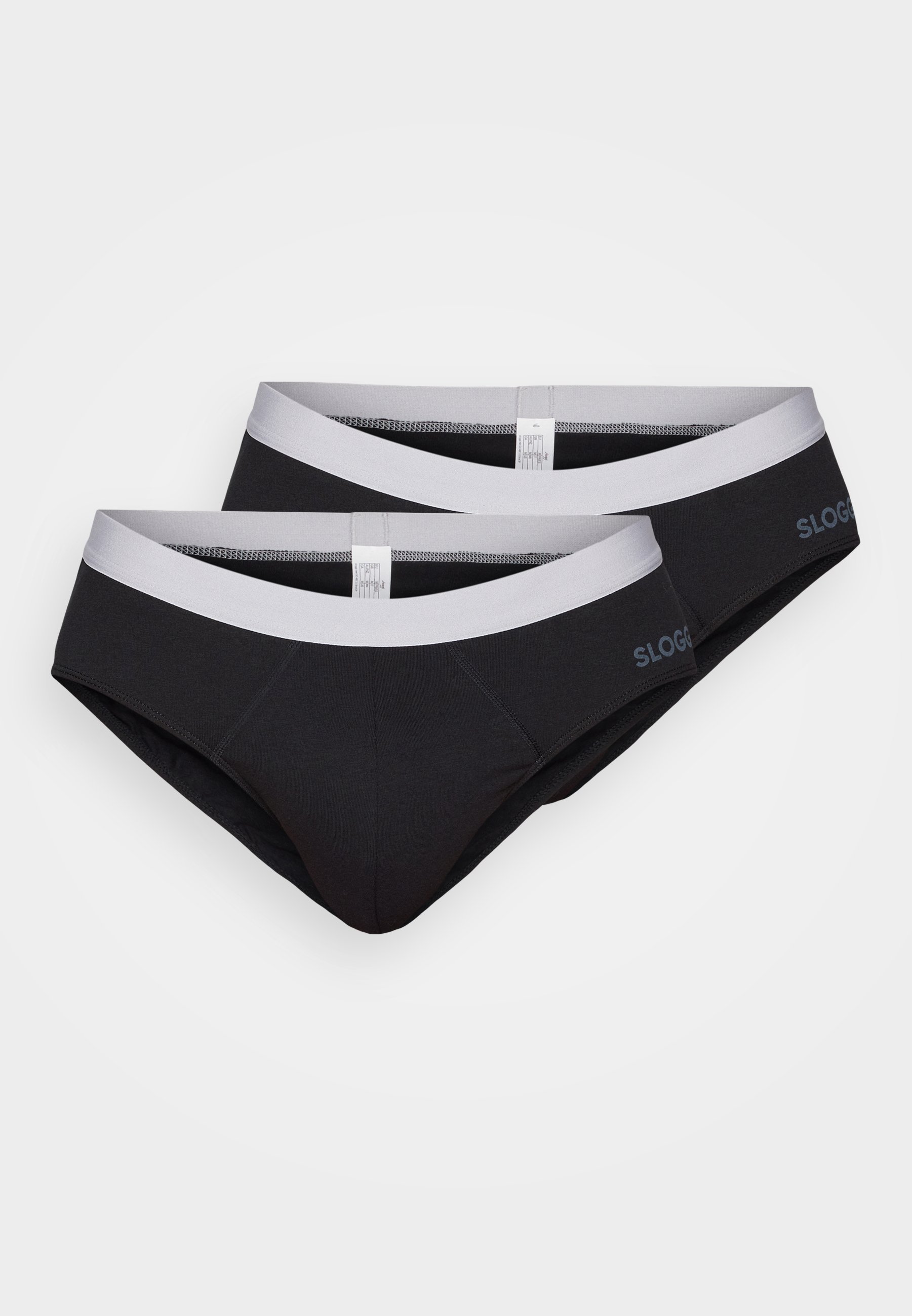 Sloggi 2-pack - Slips - zwart