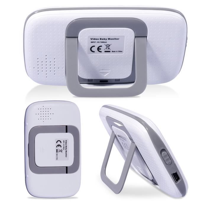 Babyphone Caméra, Cool&Fun Bébé Moniteur Vidéo Sans fil 3,2