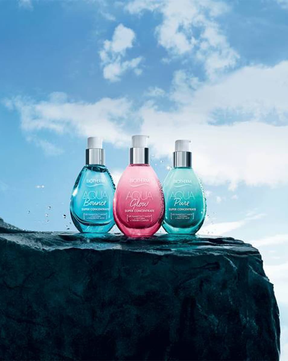 BIOTHERM AQUASOURCE AQUA GLOW SUPER CONCENTRATE HYDRATERENDE EMULSIE