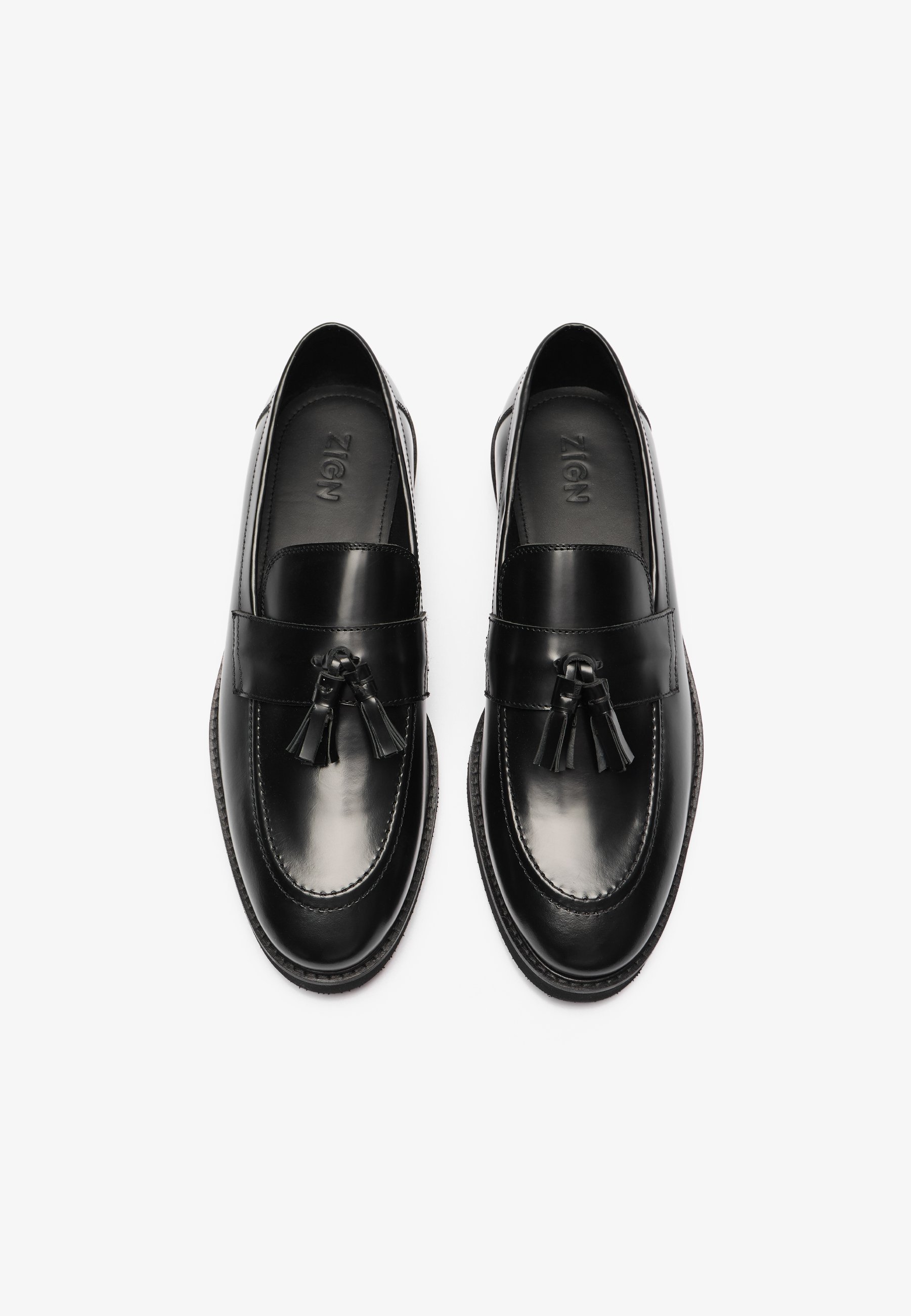 Zign Slip-ons - zwart
