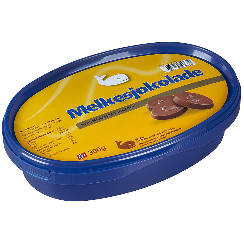 Walvismelkchocolade 300 g, Walvis