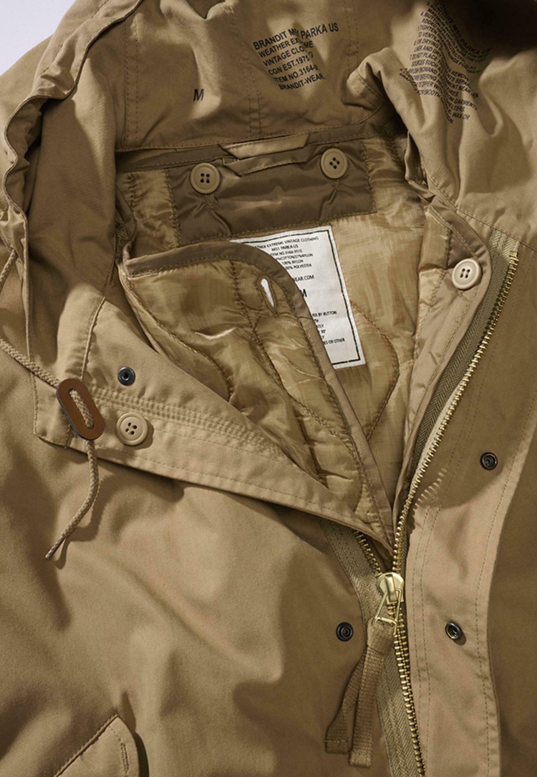 Brandit Parka - camel