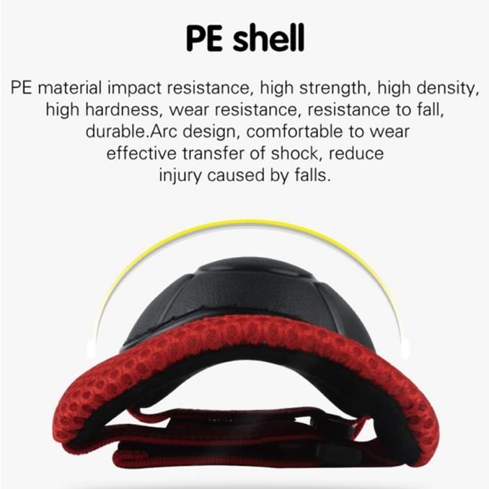 kit de protection roller pour Enfants, Casque de Velo Enfant, Casque/Genouillères/ Coudières/Coussins Poignet, Rose