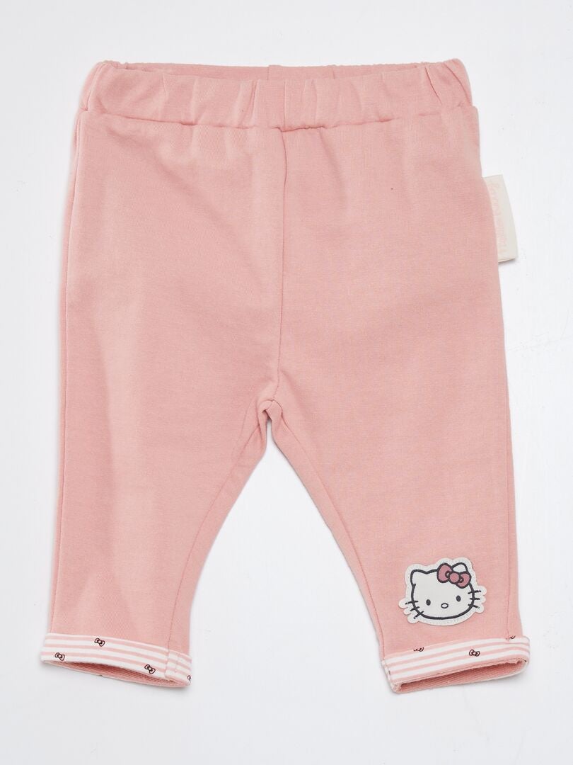 Calças 'Hello Kitty' - rosa