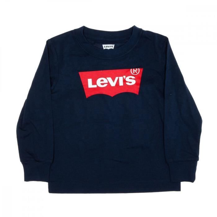 T-shirt Marine Enfant Levis Batwing